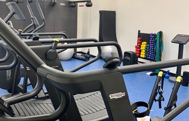 Fully-equipped gymnasium